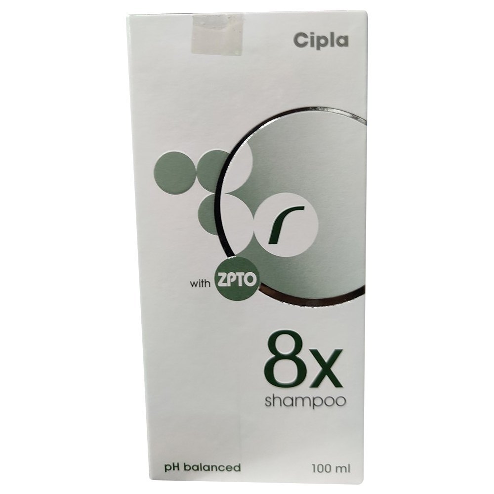 8X Shampoo (Ciclopirox & Zinc pyrithione)