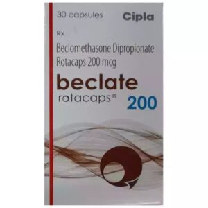 Beclate Rotacaps 200 Mcg (Beclomethasone)