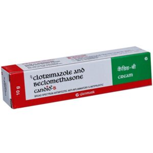 Candid B Cream 10 Gm (Clotrimazole & Beclomethasone)
