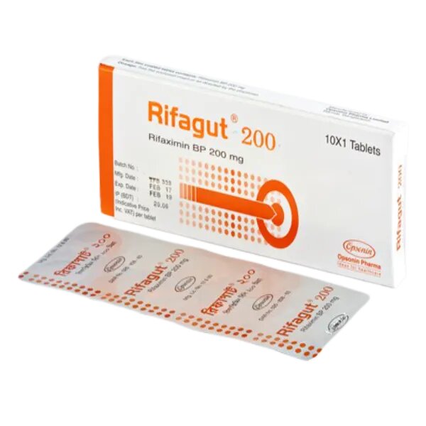 Rifagut 200 Mg (Rifaximin)
